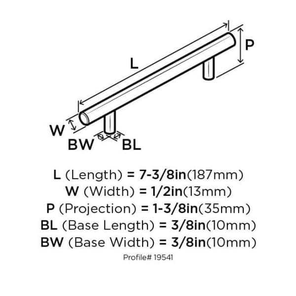 Bar Pulls Center to Center Bar Pull