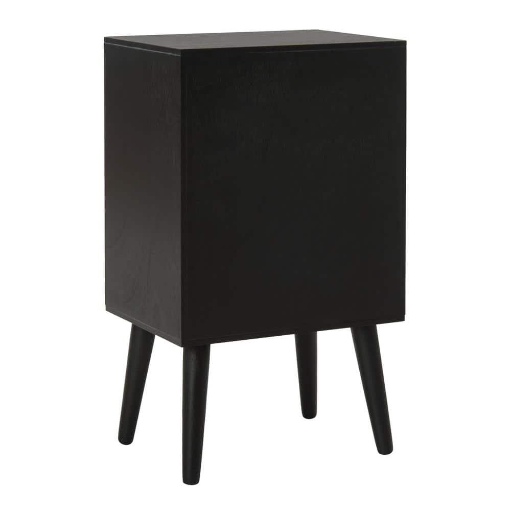 Pomona 3 Drawer Accent Table - CHS5700 - Black - Safavieh