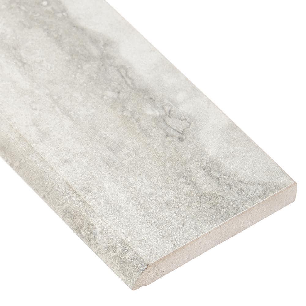 Bond Tile Core Travertine 2.36" x 23.62" Porcelain Bullnose Tile Trim