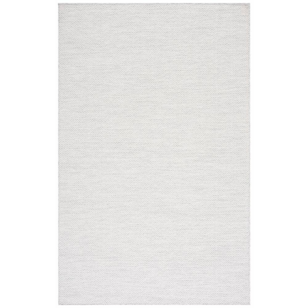 Ivory Multi 9' x 12' Hand-knotted Wool Synthetic Rug