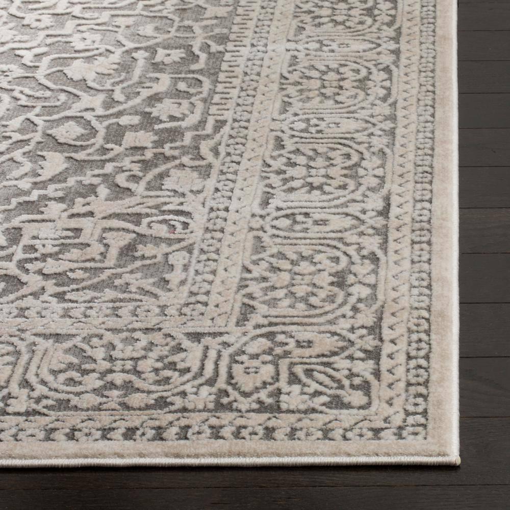 Reflection RFT670 Power Loomed Indoor Accent Rug - Dark Grey/Cream - 3'x5' - Safavieh.