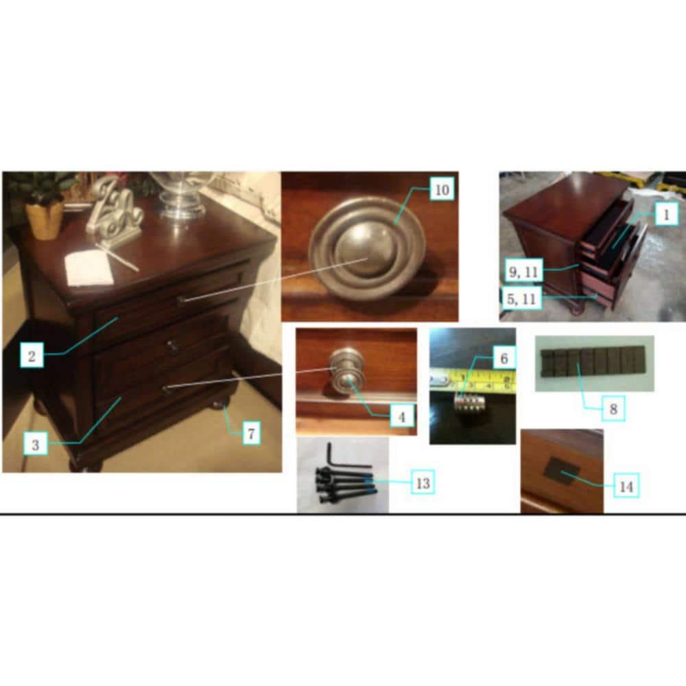 Millwood Pines Drishti 28.75'' W Nightstand