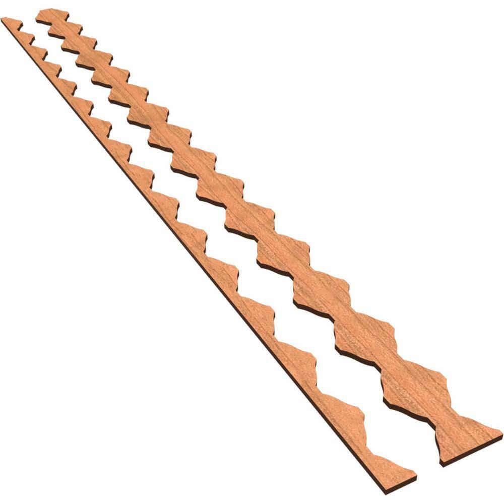 Ekena Millwork Sheyenne Adjustable Wood Decorative Slat Wall Panel Kit
