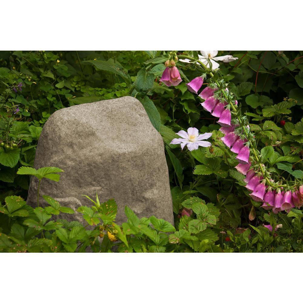14" Resin Small River Rock Statuary - Sand - Emsco