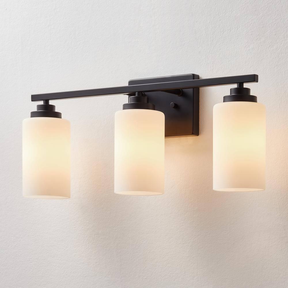 Kawoti Vanity Light With Frosted White Glass