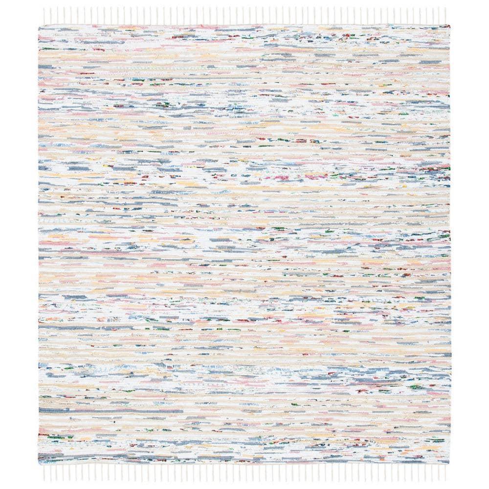 Montauk MTK625 Hand Woven Indoor Area Rug - Beige/Ivory - 6'x6' - Safavieh