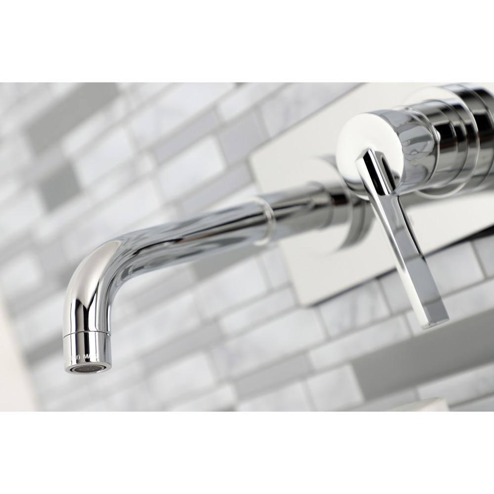 Kingston Brass KS8111CTL Single-Handle Wall Mount Bathroom Faucet, Polished Chrome
