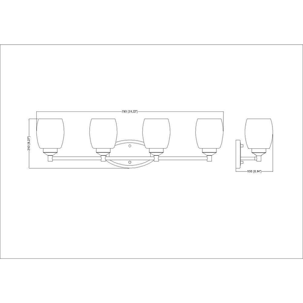 Z-Lite Kendrick 4 Light Vanity