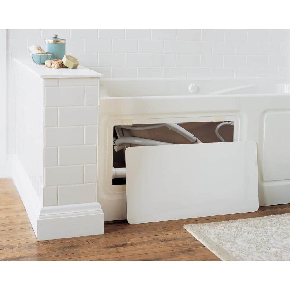 Evolution 60'' x 32'' Alcove / Tile In Soaking Fiberglass Bathtub