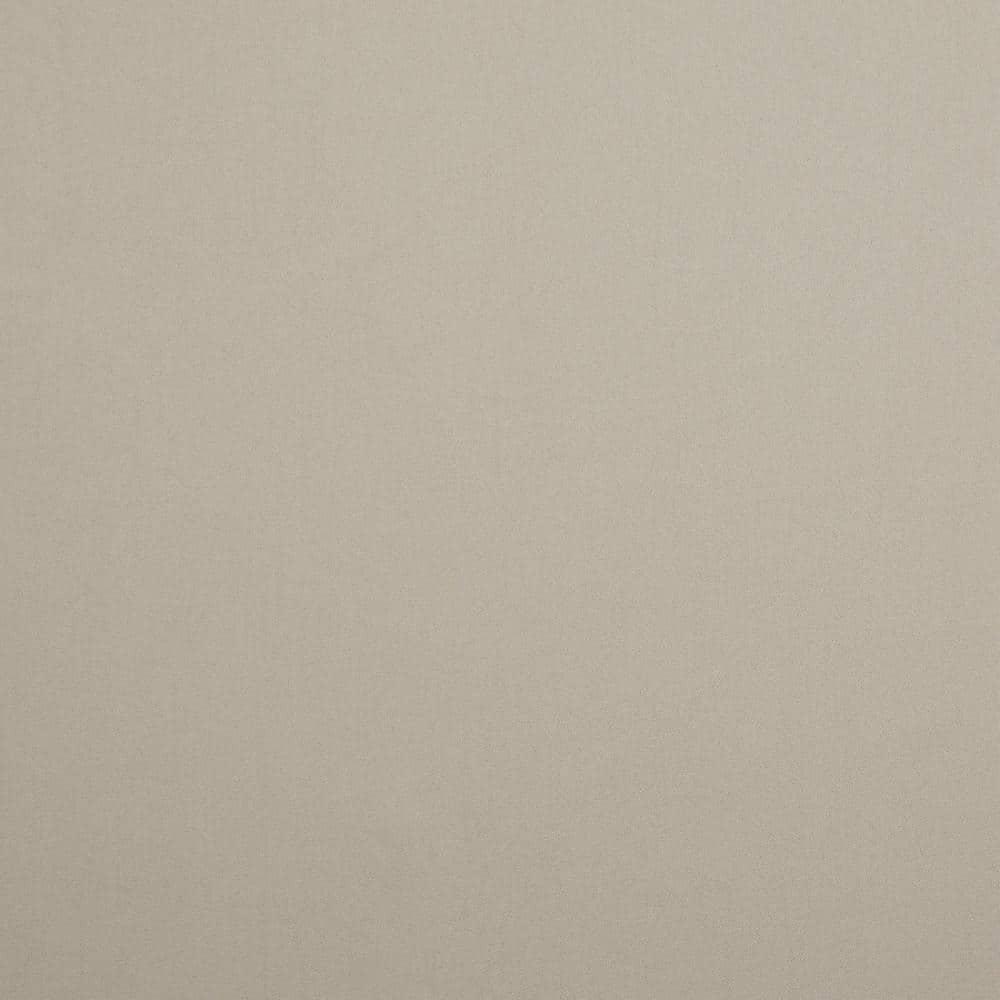 Set of 2 (84"x52") Sateen Woven Blackout Grommet Top Window Curtain Panel Beige - Exclusive Home: Thermal Insulated Drapes