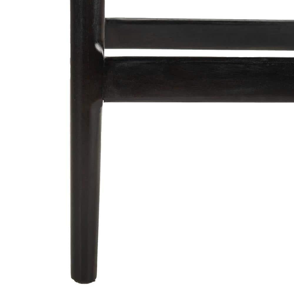 Darin Bar Stool - SEA4015 - Dark Brown/Black - Safavieh
