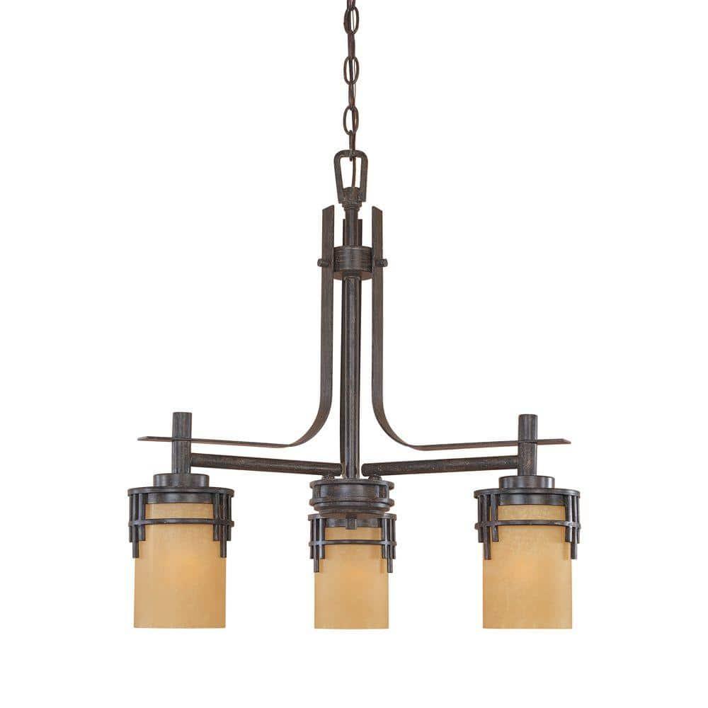 Millwood Pines Caleigh 3 - Light Steel Dimmable Classic / Traditional Chandelier