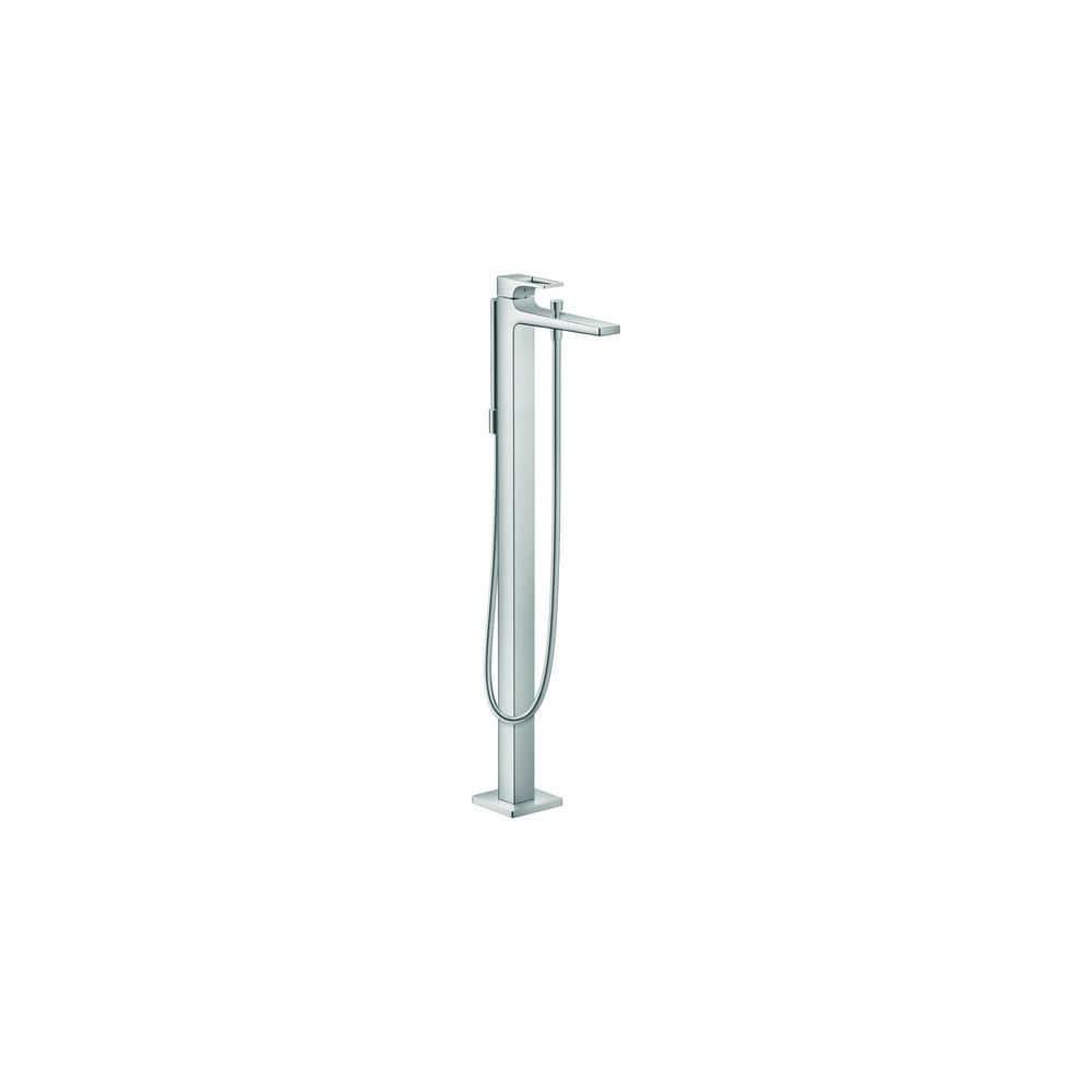 Metropol Single Handle Deck Mounted Freestanding Tub Filler Trim with Hand Shower