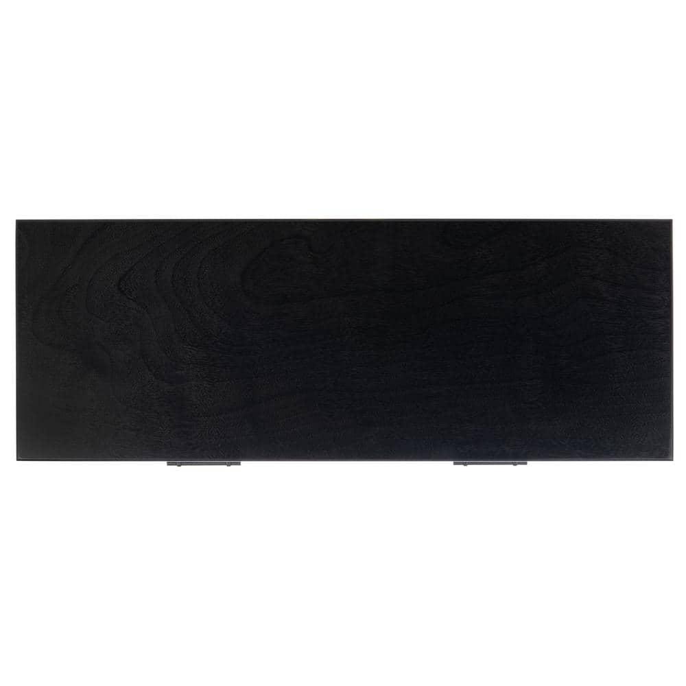 Ryder 2 Drawer Console Table - Black - Safavieh