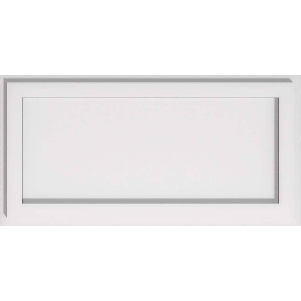 Rectangle Architectural Grade PVC Contemporary Ceiling Medallion