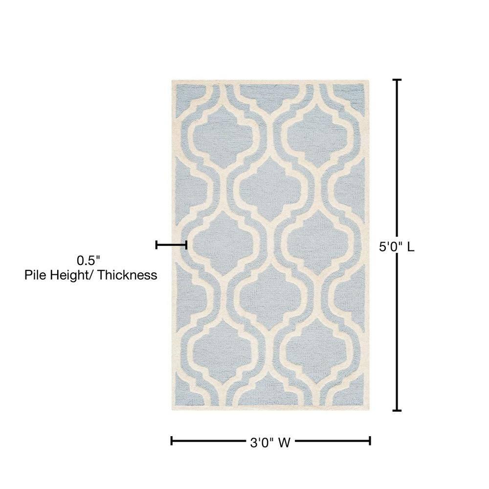 Safavieh Cambridge Hand Tufted Wool Geometric Rug