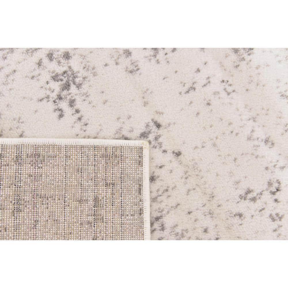 Unique Loom 8' 0 x 8' 0 Sofia Casino Gray Area Rug