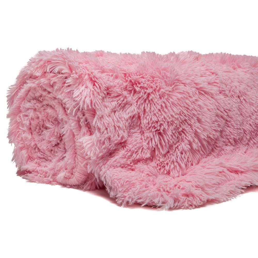 Chanasya Shaggy Shaggy Super Elegent Sherpa Long Fur Throw