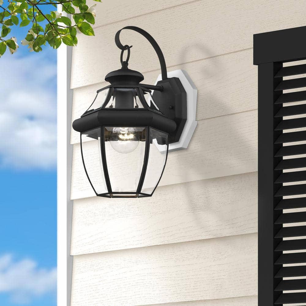 Livex Lighting Monterey 1 - Light Wall Light in  Black
