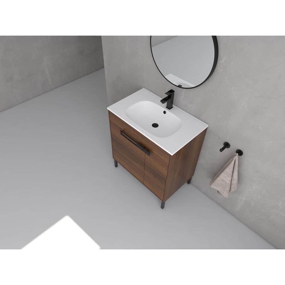 30" SINK VANITY WITH KD PACKAGE, PLYWOOD, SMC TOP, NO FAUCET