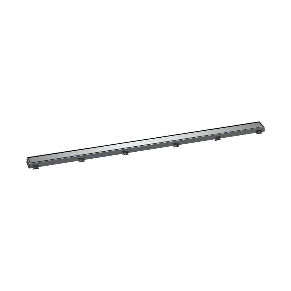 Hansgrohe RainDrain Match Trim Zero/ Tile 47 1/4" with Height Adjustable Frame