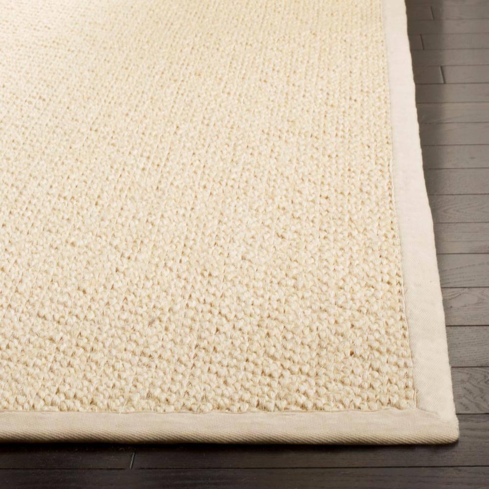 Natural Fiber NF525 Power Loomed Indoor Area Rug - Creme - 4'x6' - Safavieh.