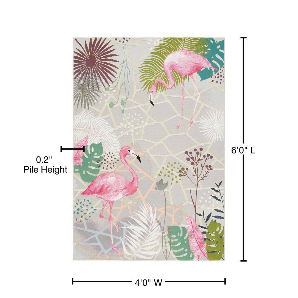 Bayou Breeze Izabella 500 Performance Geometric Rug