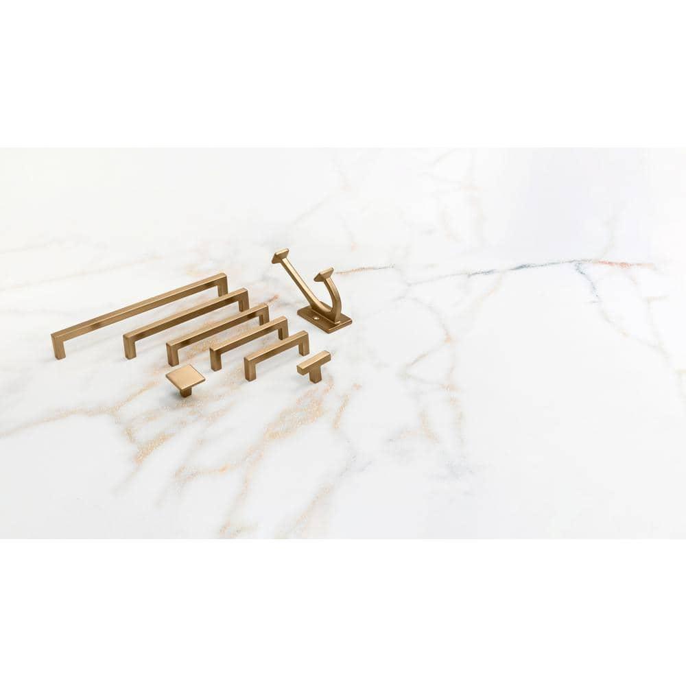 Hickory Hardware Solid Core Kitchen Cabinet Pulls, Luxury Cabinet Handles, Hardware for Doors & Dresser Drawers, 8-13/16 Inch (224mm) Hole Center, Champagne Bronze, Skylight Collection(Pack of 1)