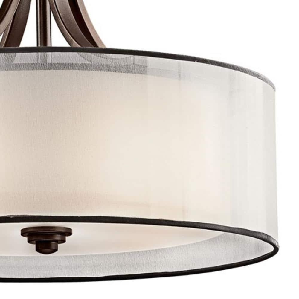 Kichler Lighting Lacey 4 - Light Pendant in  Mission Bronze