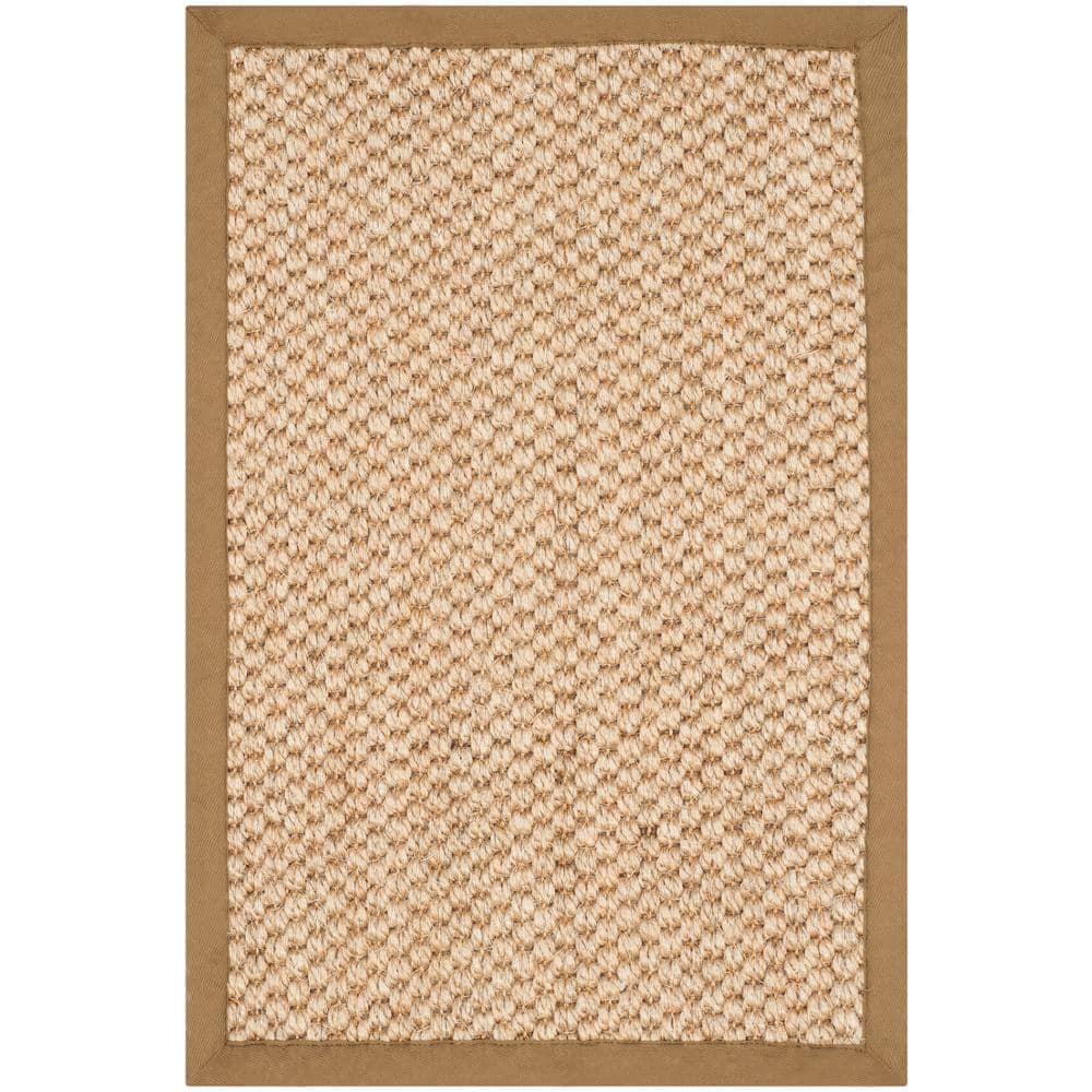 Natural Fiber NF525 Power Loomed Indoor Accent Rug - Natural - 2'x3' - Safavieh.