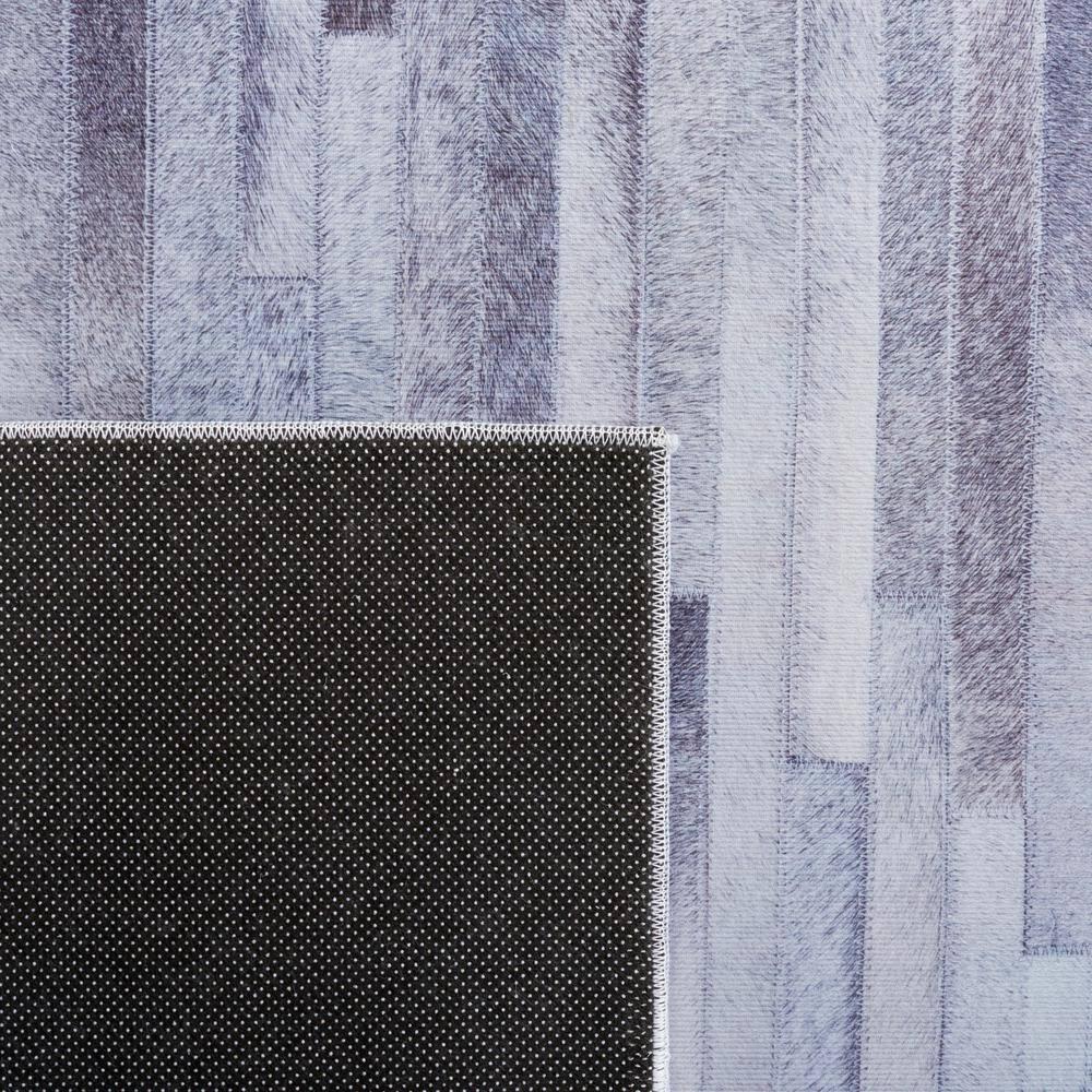 Faux Hide FAH510 Power Loomed Machine Washable Area Rug - Ivory/Light Grey - 4'x6' - Safavieh.