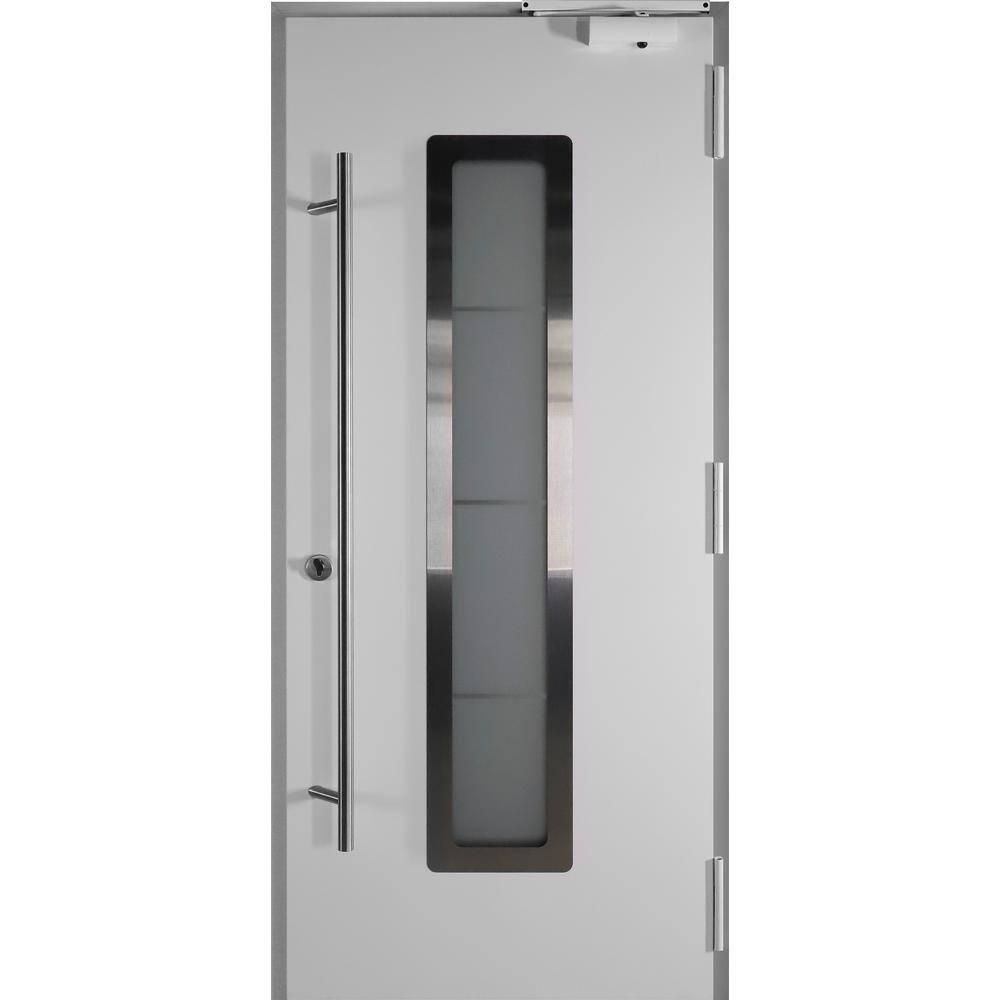 37.4'' x 81.5'' Steel Front Entry Doors