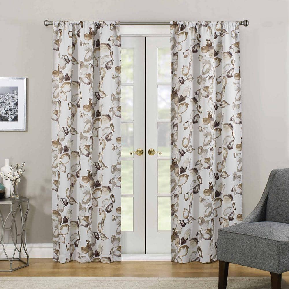 Eclipse Paige Polyester Room Darkening Curtain Single Panel