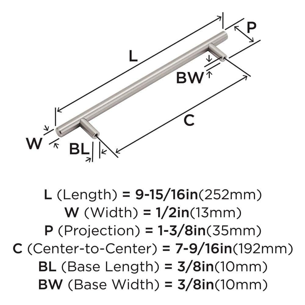 Bar Pulls Center to Center Bar Pull