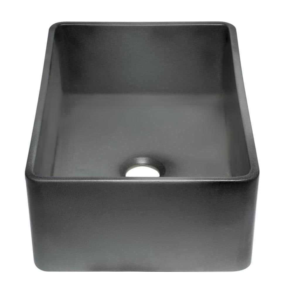 30'' L Farmhouse / Apron Single Bowl Fireclay Kitchen Sink