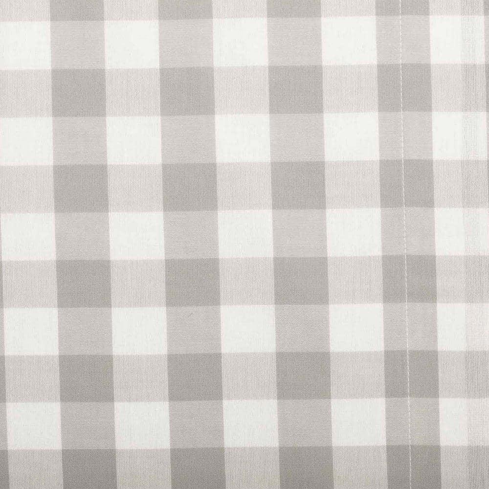 VHC Brands Annie Buffalo Grey Check Valance 16x90