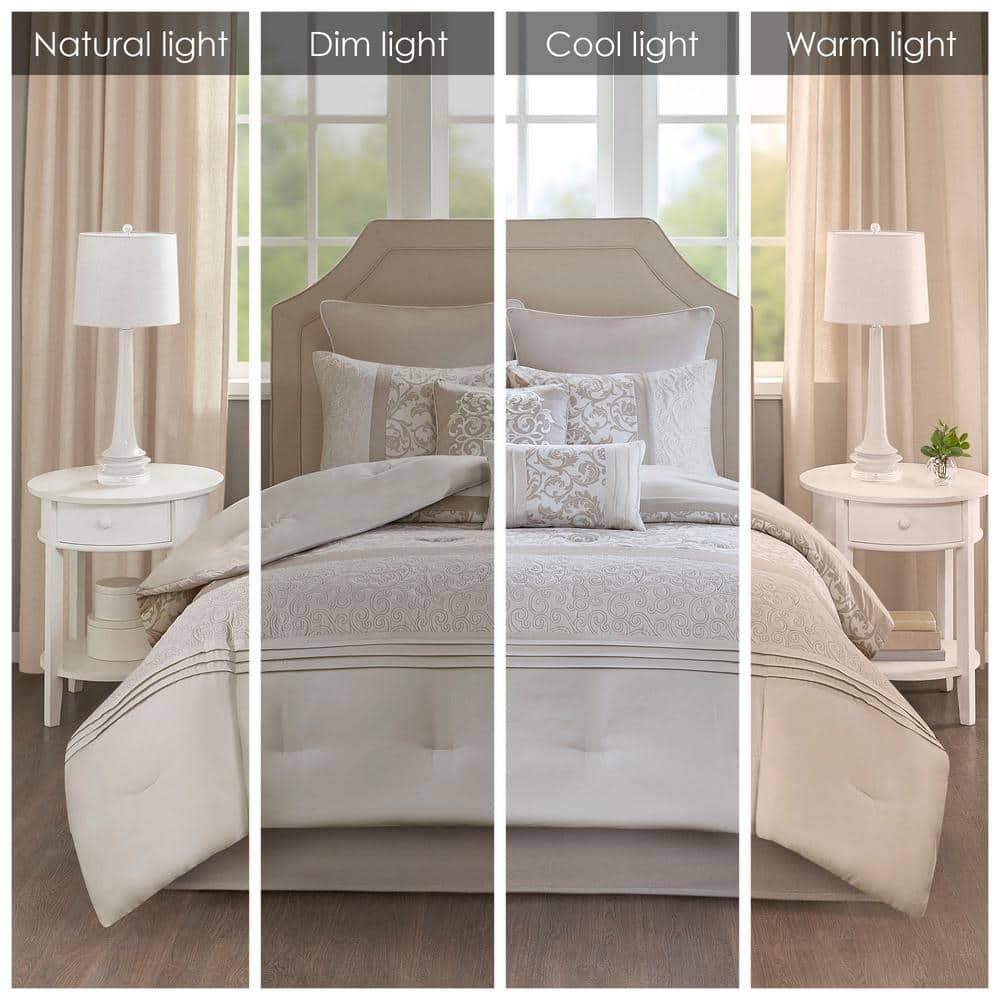 Ramsey Embroidered 8 Piece Comforter Set