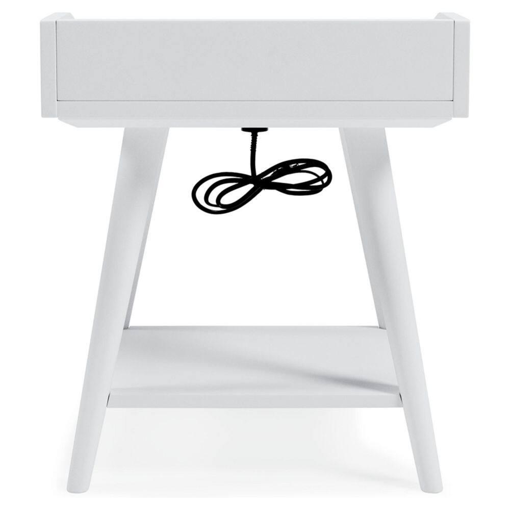 Signature Design by Ashley Casual Blariden Accent Table  White