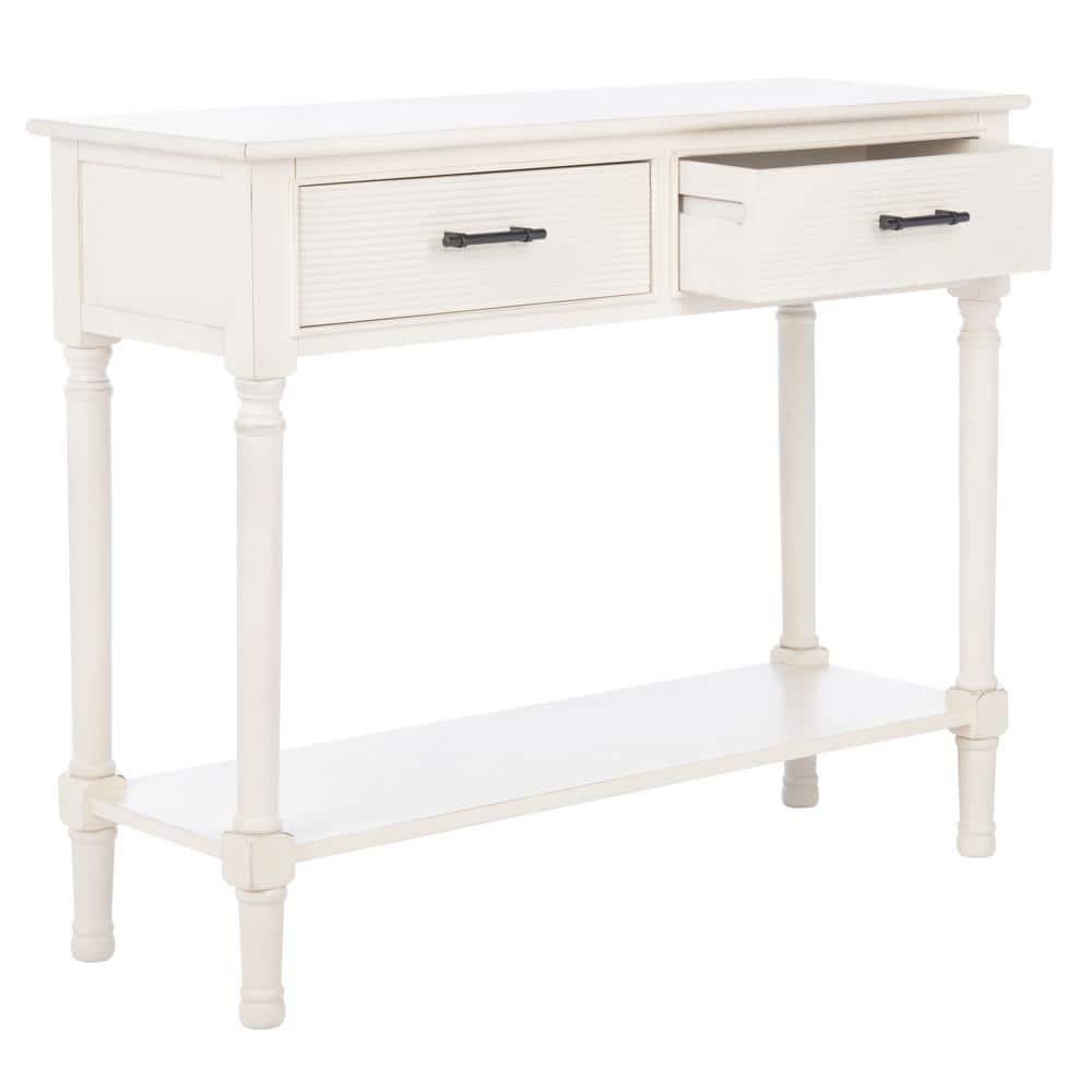 Ryder 2 Drawer Console Table - CNS5719A - Off-White - Safavieh
