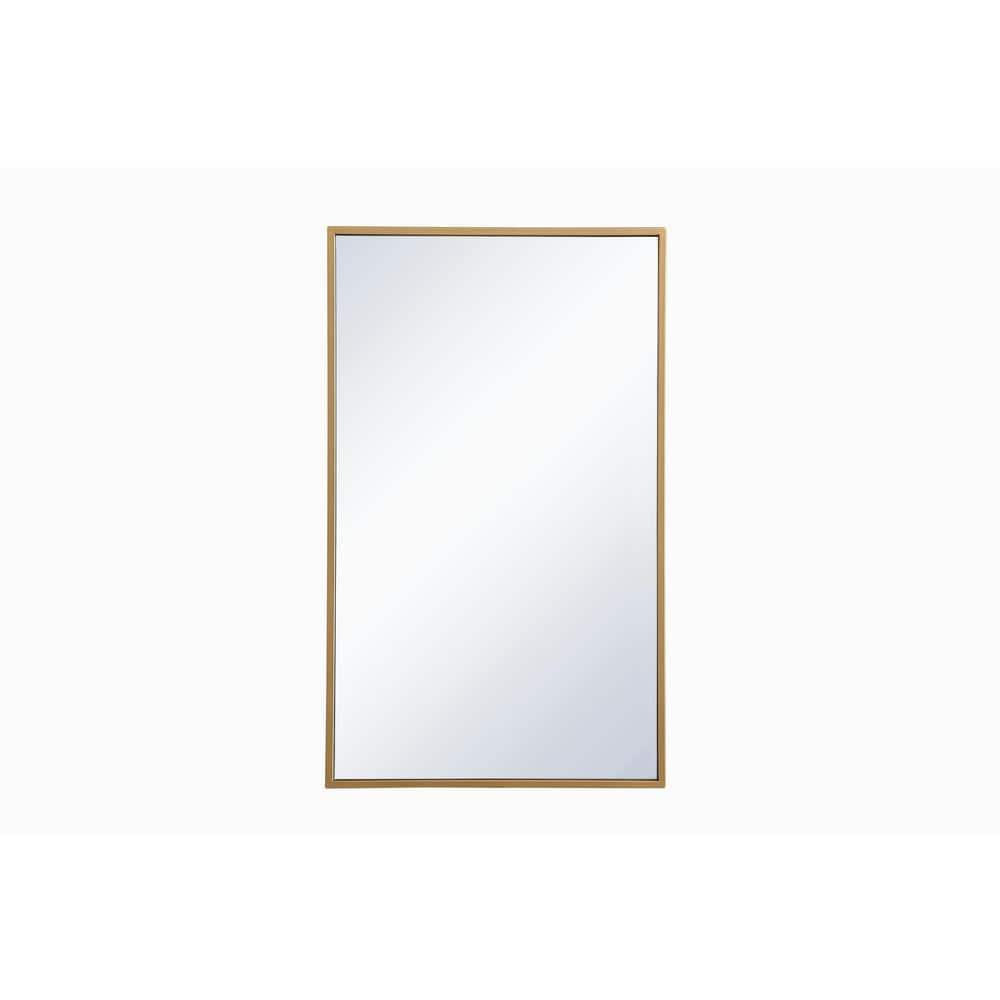Sabine Metal Rectangle Wall Mirror