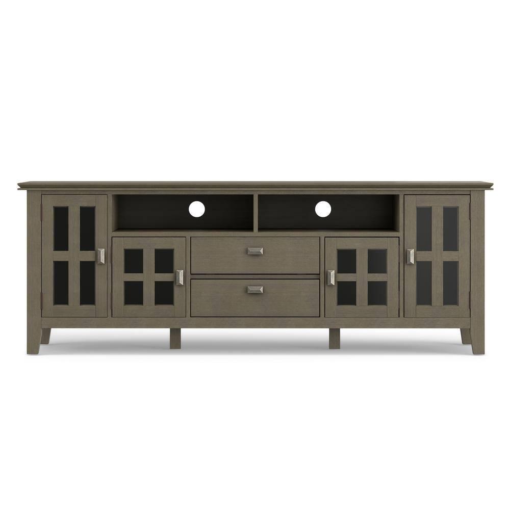 Simpli Home Artisan SOLID WOOD TV Media Stand
