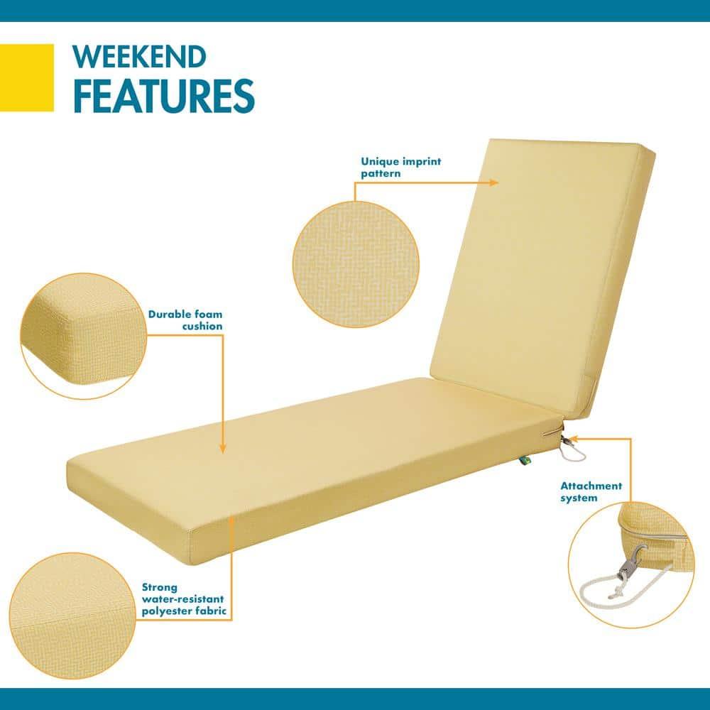 Patio Cushion for Outdoor Chaises