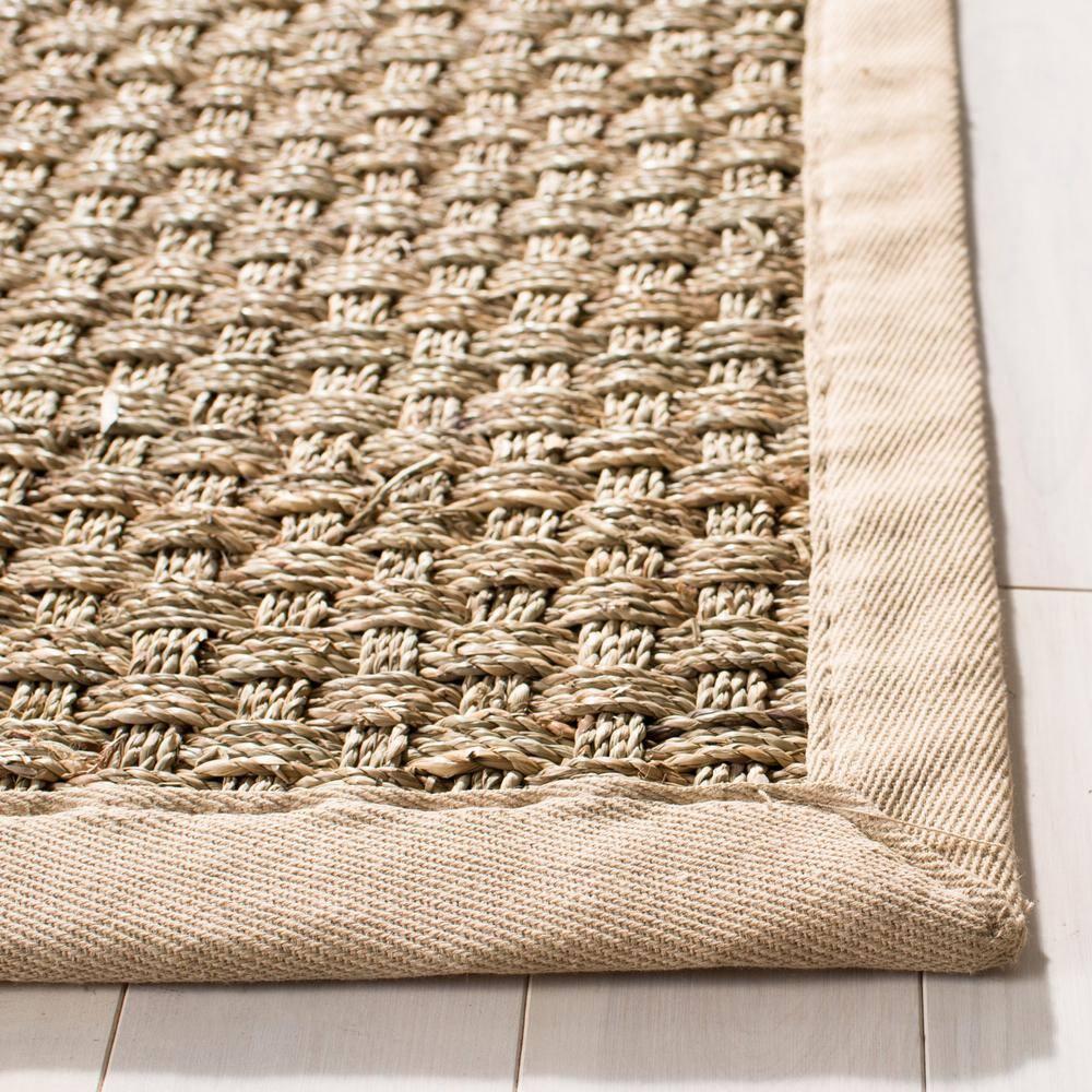 Natural Fiber NF114 Power Loomed Indoor Area Rug - Natural/Beige - 6'x9' - Safavieh.