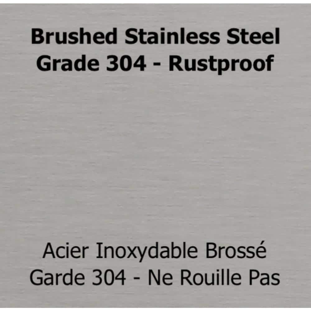 PRO-DF Stainless Steel Wall Mounted Mailbox