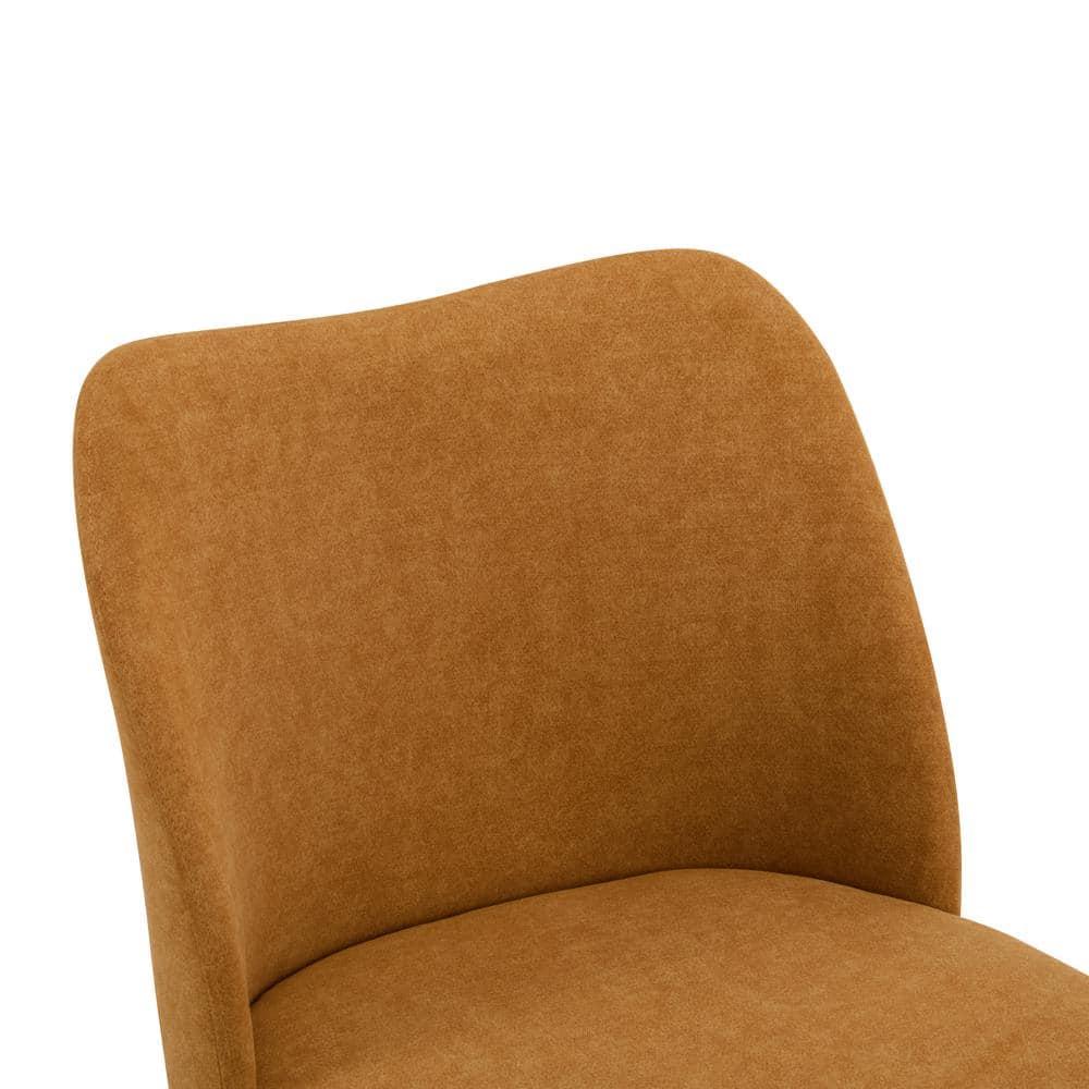 Christopher Knight Home Aviana Fabric Upholstered Dining Chairs (Set of 2), Ginger