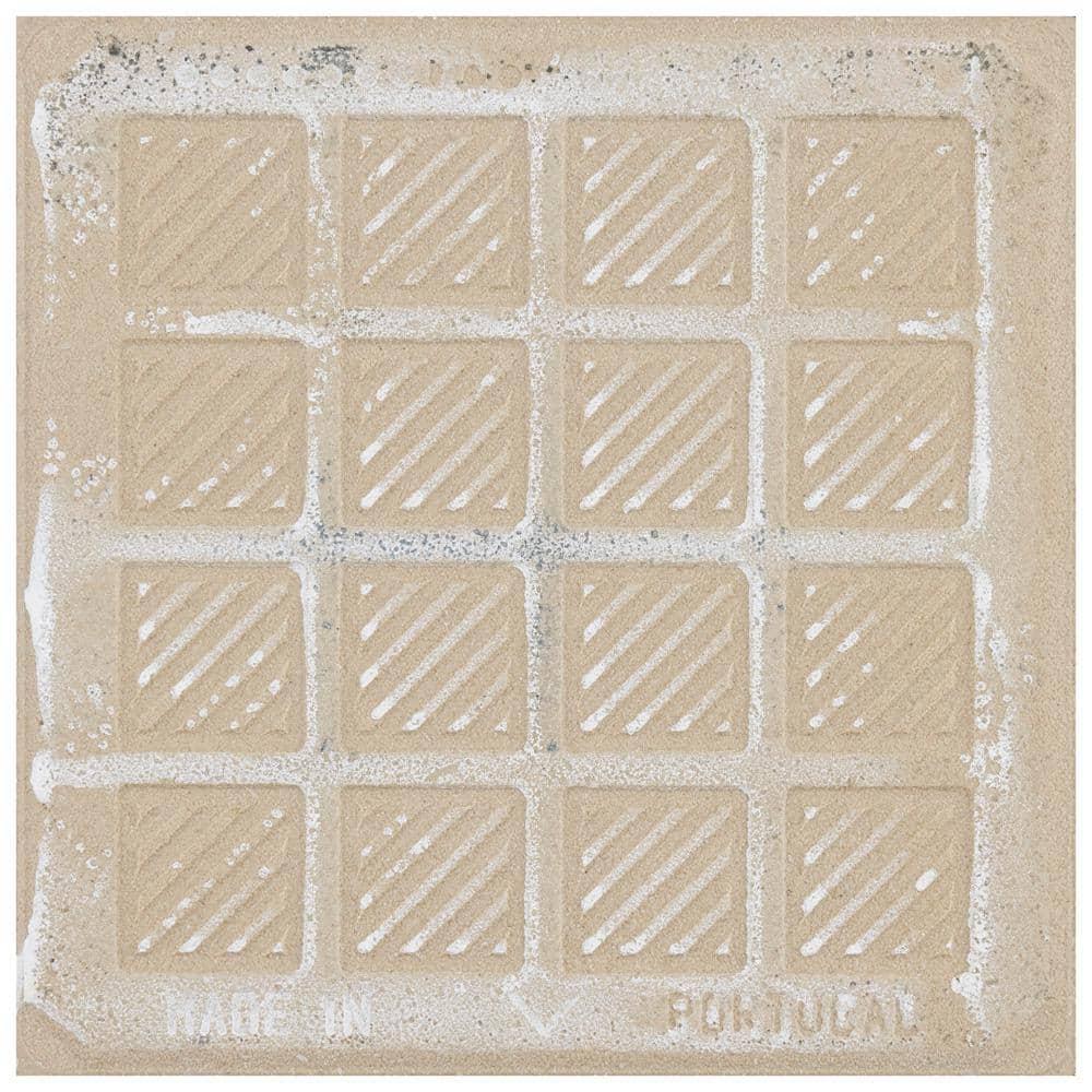 Merola Tile Twenties 4" x 4" Ceramic Patterned Wall & Floor Tile