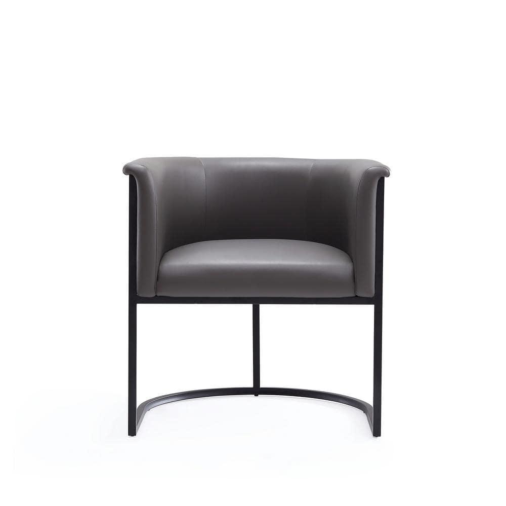 Ceets Bali Saddle And Black Faux Leather Dining Chair (Set Of 2) (Set of 2)