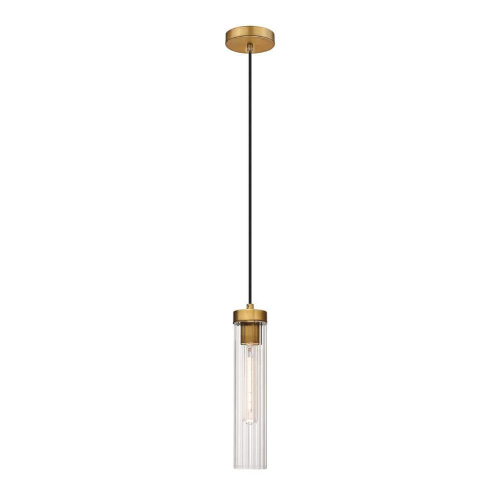 Z-Lite Beau 1 - Light Pendant in  Rubbed Brass