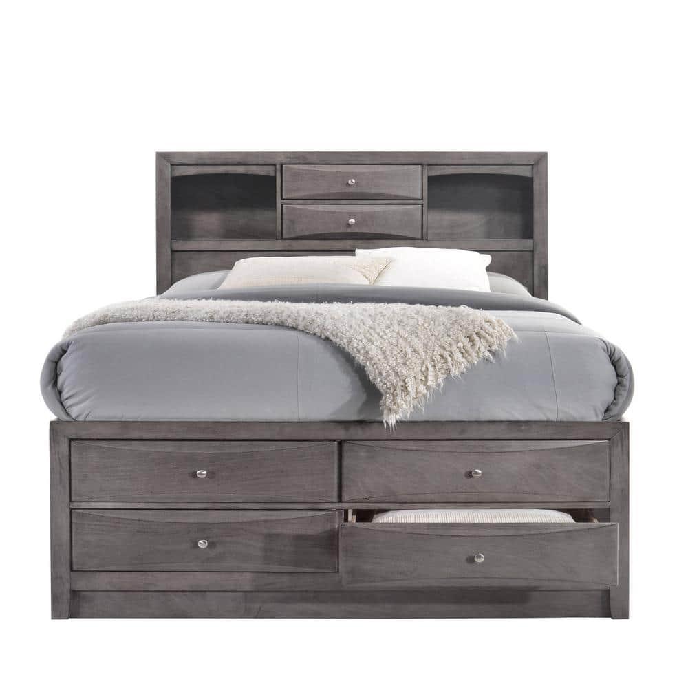 Picket House Furnishings Madison Storage Bedroom Set, Multiple Sizes, Multiple Finishes, Multiple Configurations
