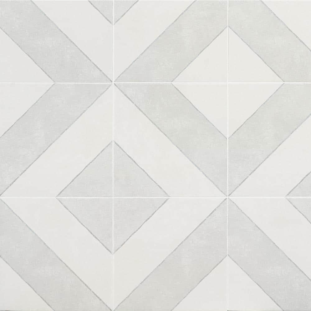 Ava Diagonal 9" x 9" Porcelain Tile (10.76 sq. ft./ Case)